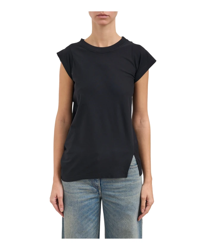 

Футболка с перекрученным узором Courrã¨Ges, черный