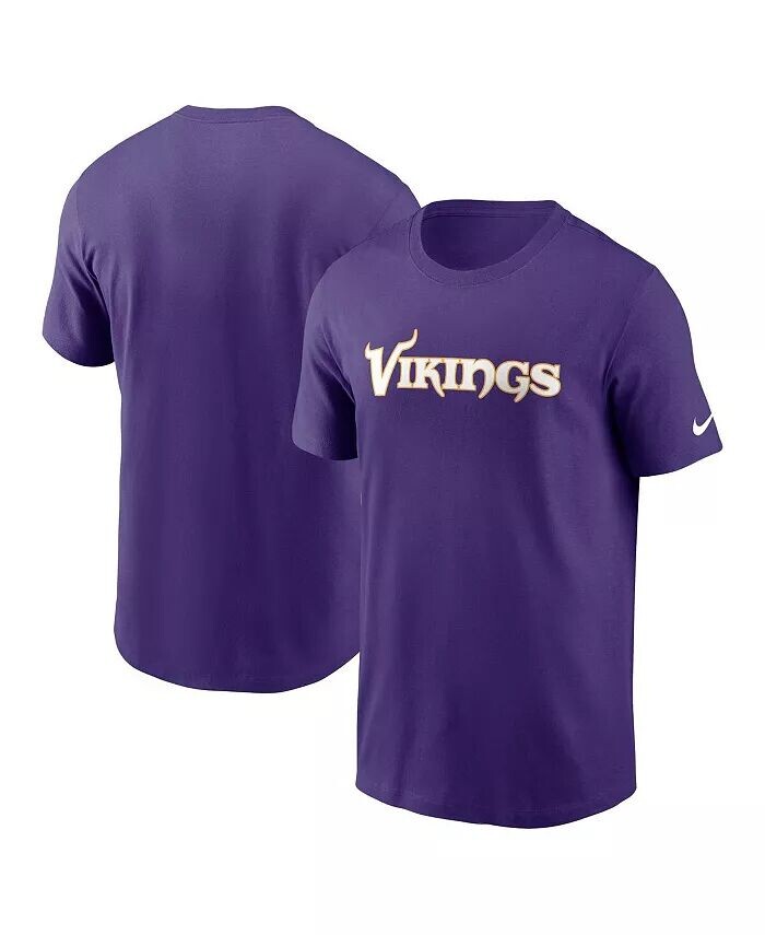 

Мужская фиолетовая футболка Minnesota Vikings Primetime Wordmark Essential Nike