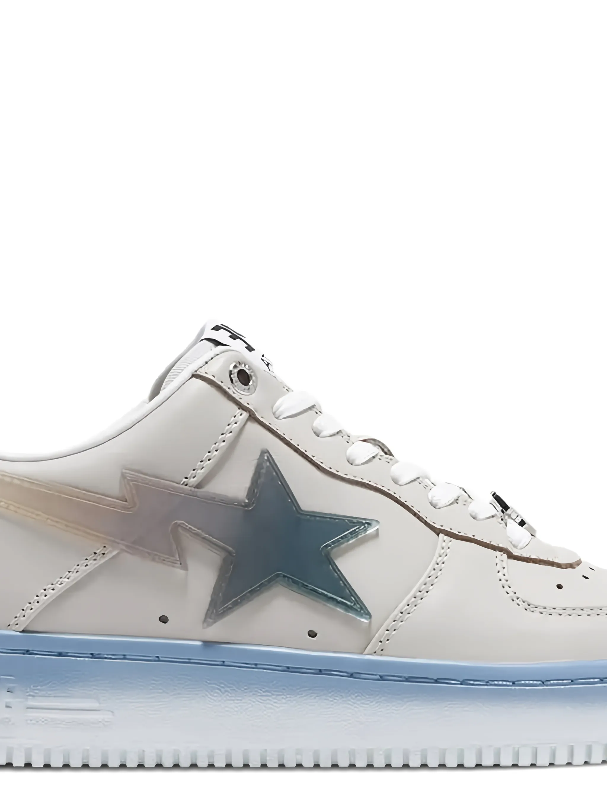 Кроссовки с низким верхом Bape Sta M1 star-detailed A Bathing Ape, нейтральный — фото 2