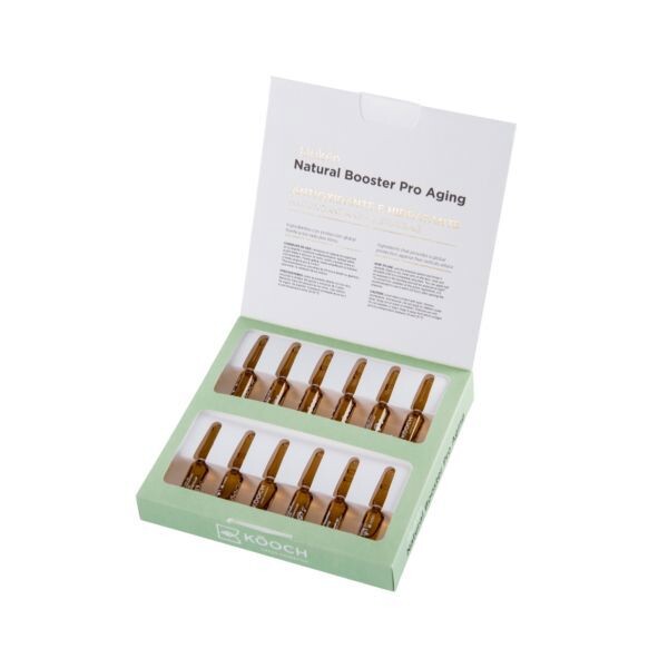 

Крем против морщин Ampollas naturales booster pro aging jáukèn Kóoch green cosmetics, 12 шт