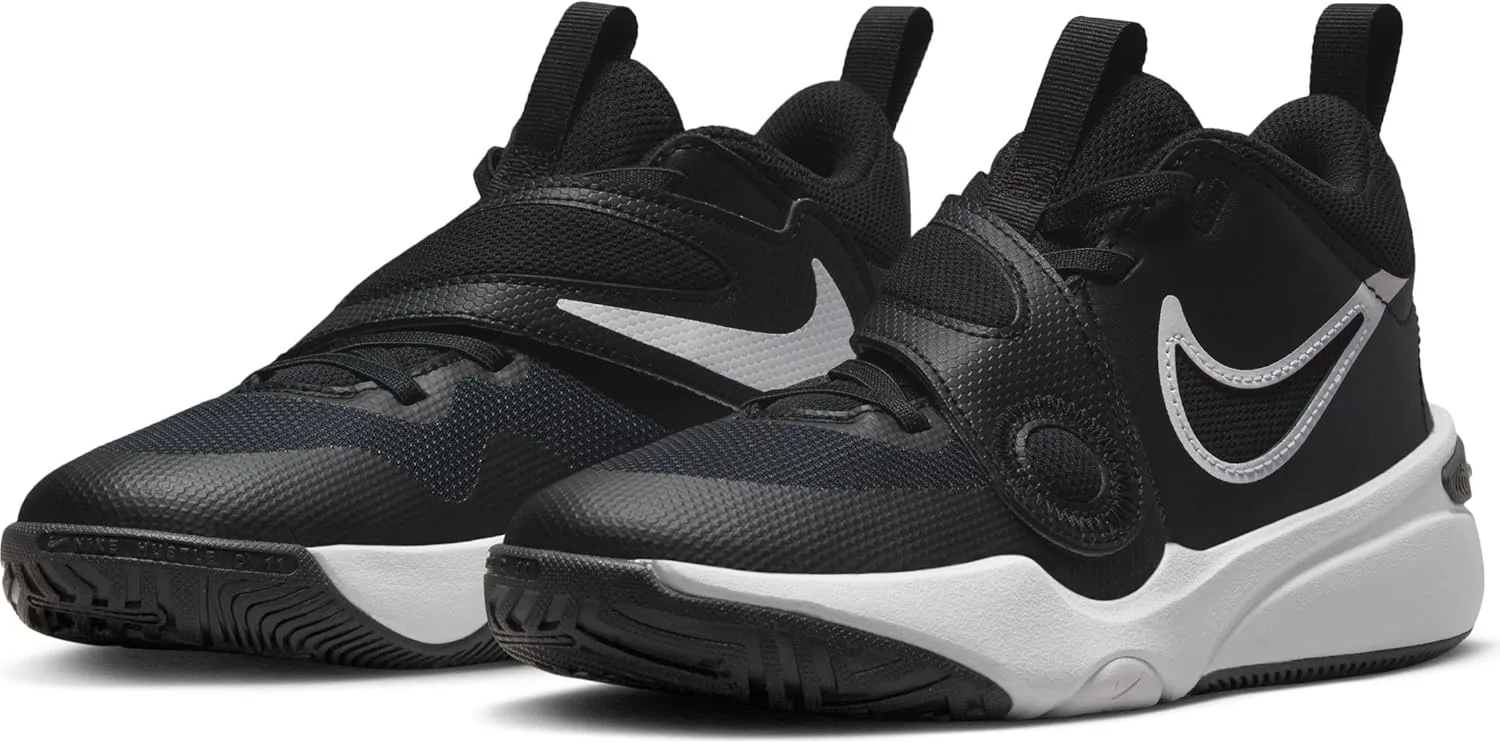 

Баскетбольные кроссовки Nike Team Hustle D 11 (GS) для детей и подростков, унисекс, белый