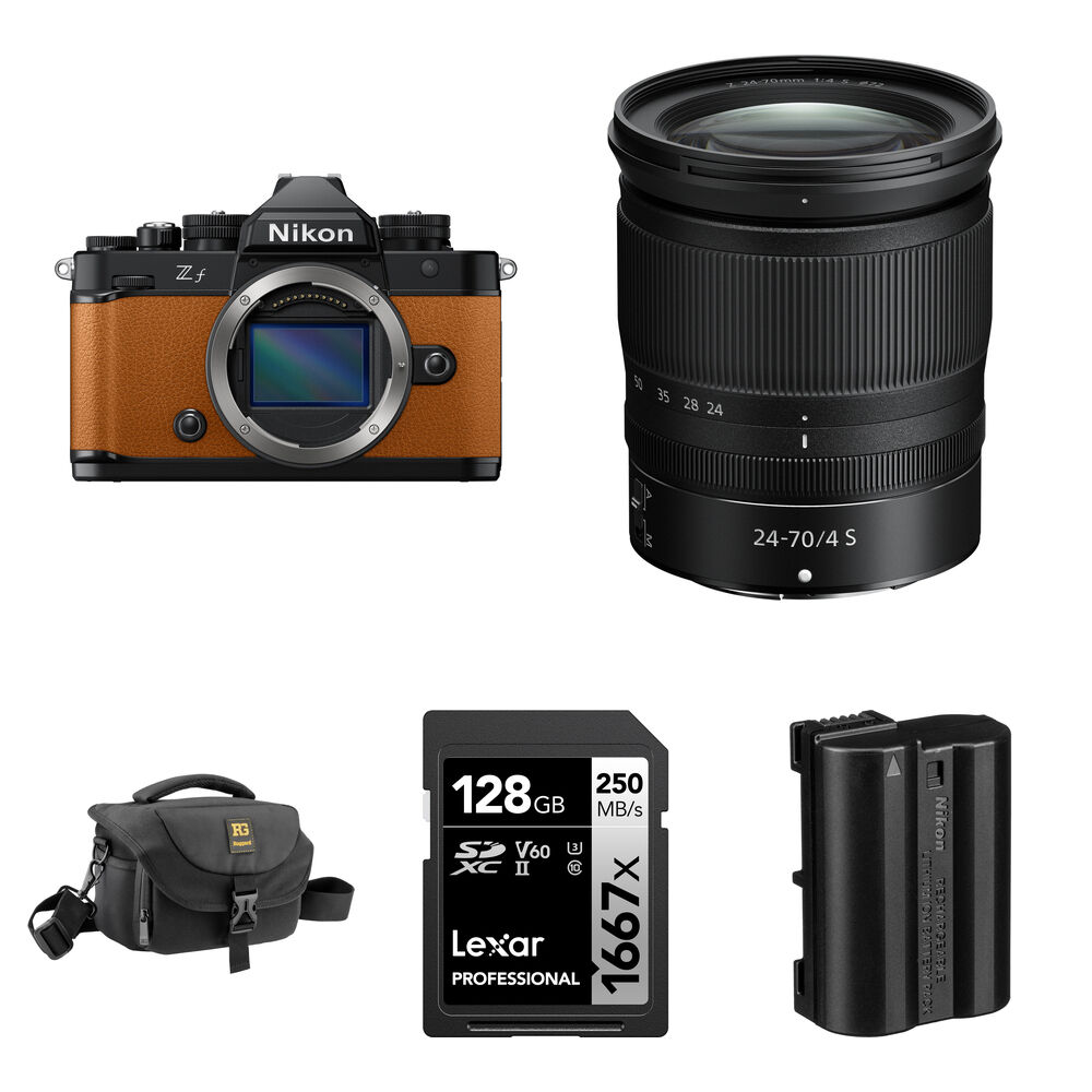 

Беззеркальная камера Nikon Zf Mirrorless Camera with 24-70mm f/4 Lens and Essentials+