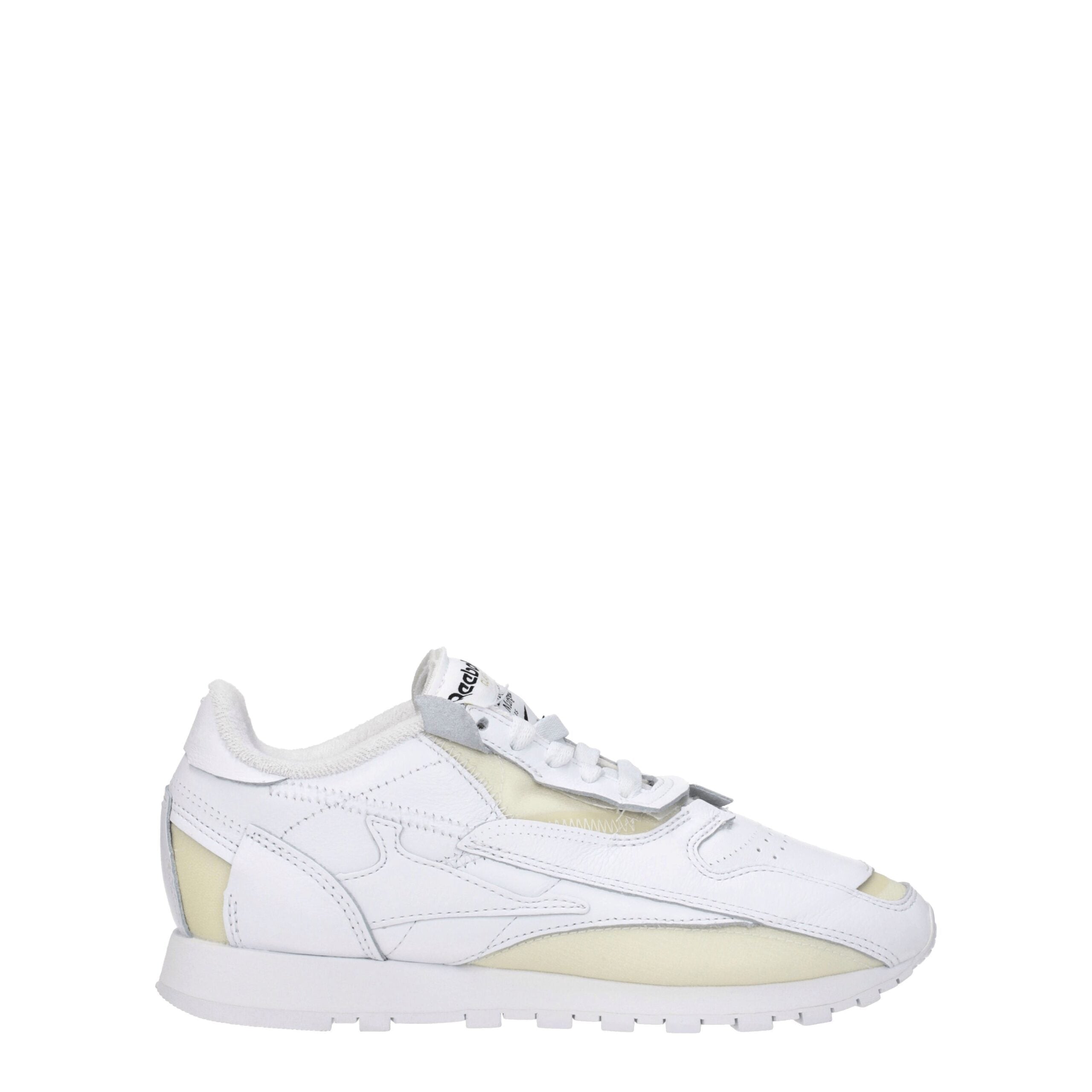 Кожаные женские кроссовки Maison Margiela, белый
