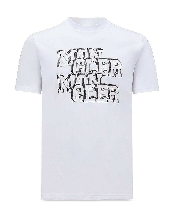 

Moncler Футболка с логотипом, белый