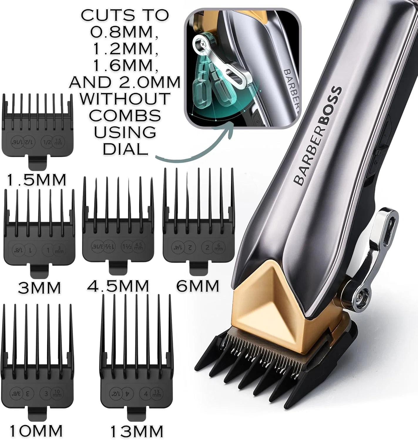 Набор для стрижки волос и бороды Barberboss Barberboss — фото 3
