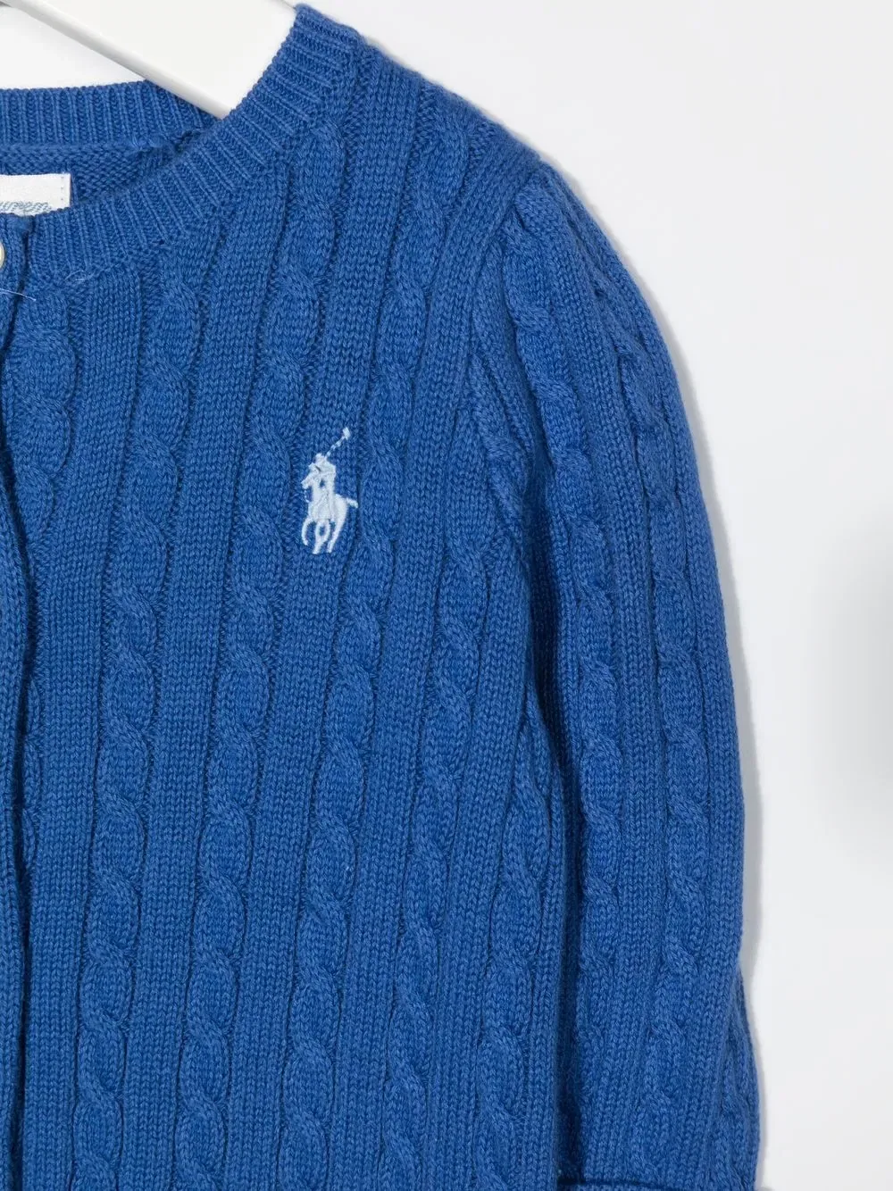 Кардиган Polo с пуговицами Polo Ralph Lauren Kids, синий — фото 3