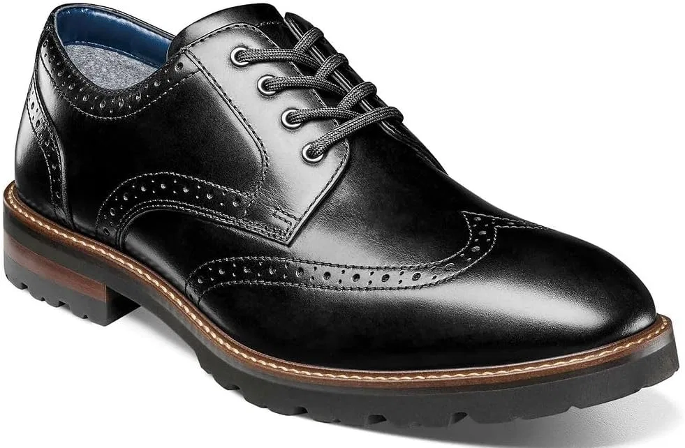 Мужские оксфорды Florsheim Renegade Wingtip, Black
