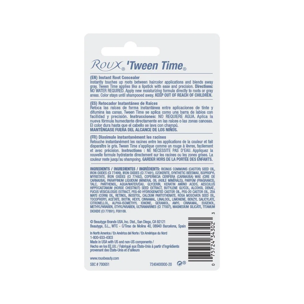 Карандаш для коррекции корней волос «Tween-Time Crayon» от Roux Roux — фото 3