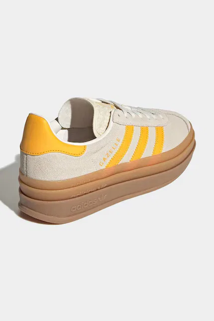 Кроссовки детские Gazelle Bold Adidas Originals, бежевый — фото 3