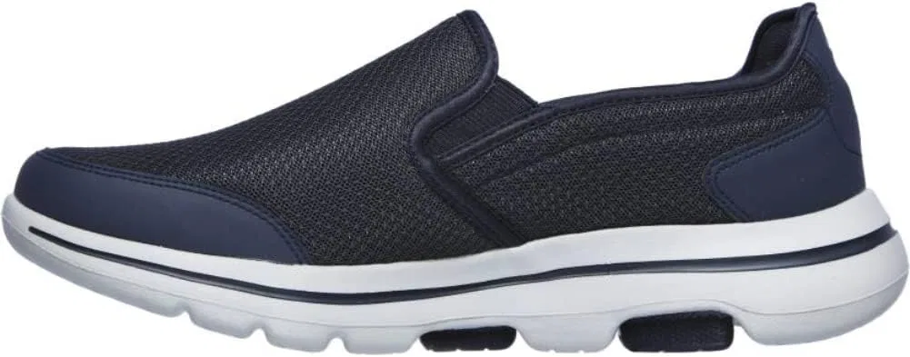 Кроссовки Skechers Men's Go Walk 5 Apprize Slip On, 2-Navy Grey — фото 2