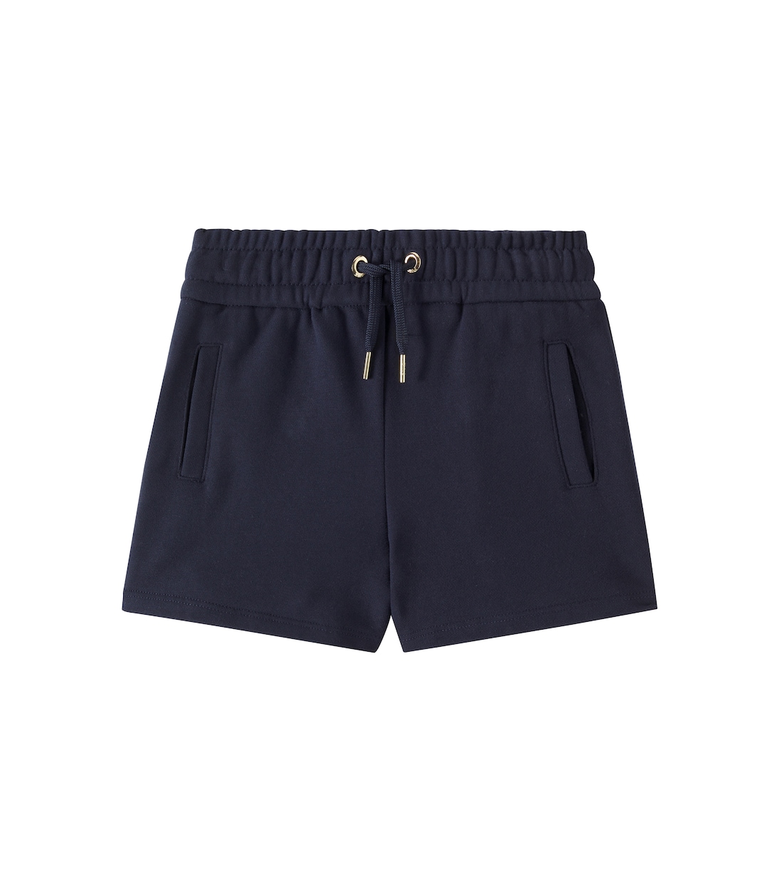 

Шорты из хлопкового джерси Chloé Kids, черный
