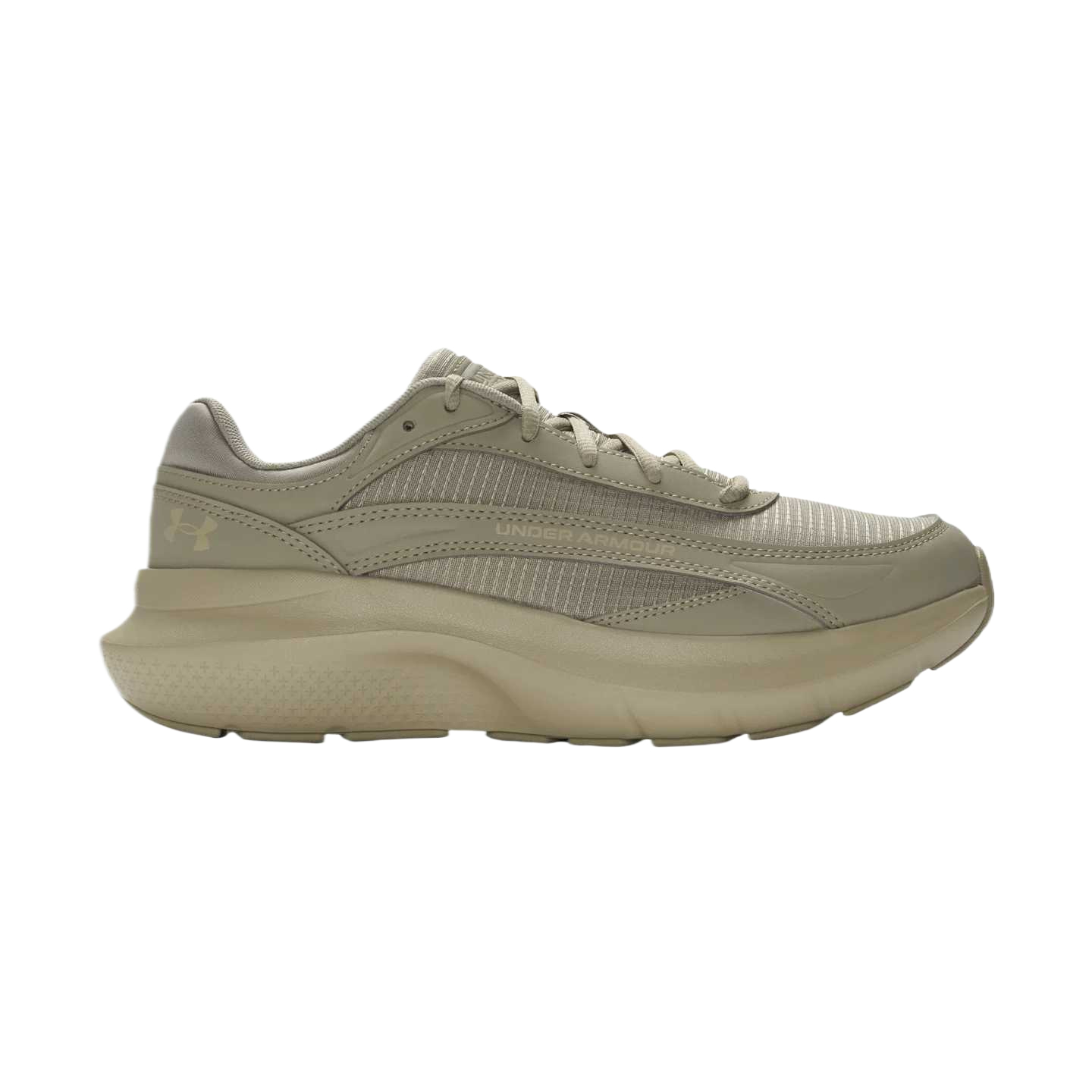 Charged Rogue 5 Support Rebound низкие кроссовки для бега мужские Under Armour, forest dog taupe серый — фото 3