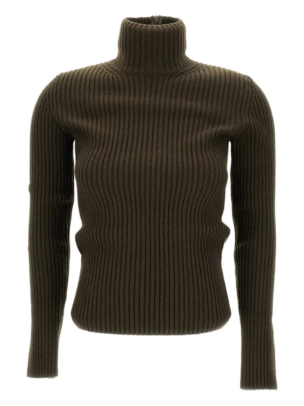

Водолазка в рубчик MAX MARA, зеленый
