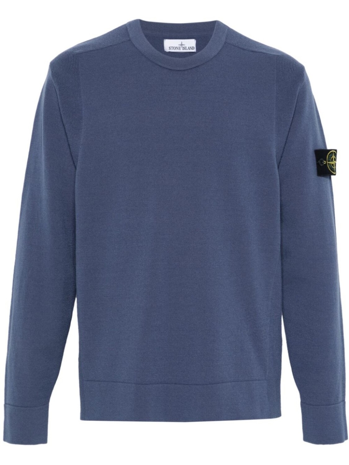 

Stone Island свитер с изображением компаса, синий