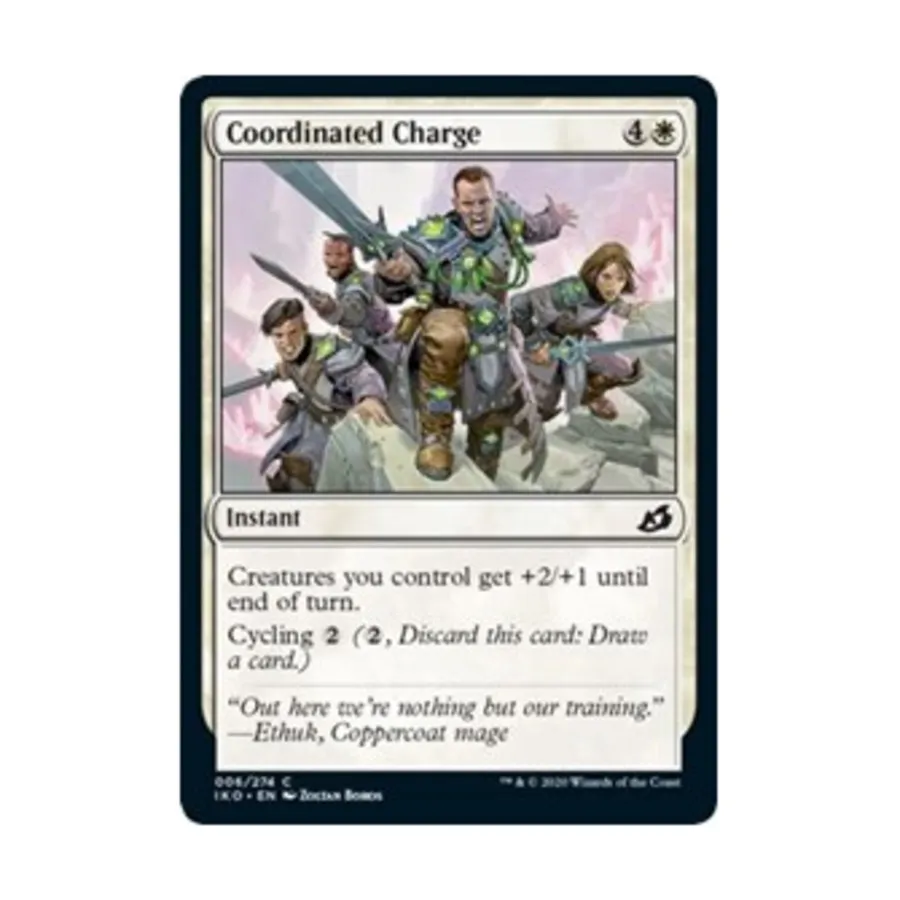

CCG Скоординированный заряд (С), MTG - Ikoria - Lair of Behemoths