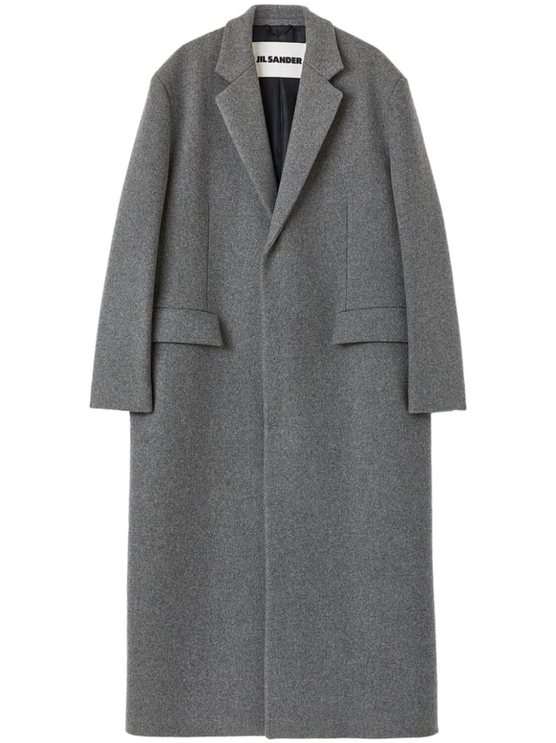 

Jil Sander шерстяное пальто, серый