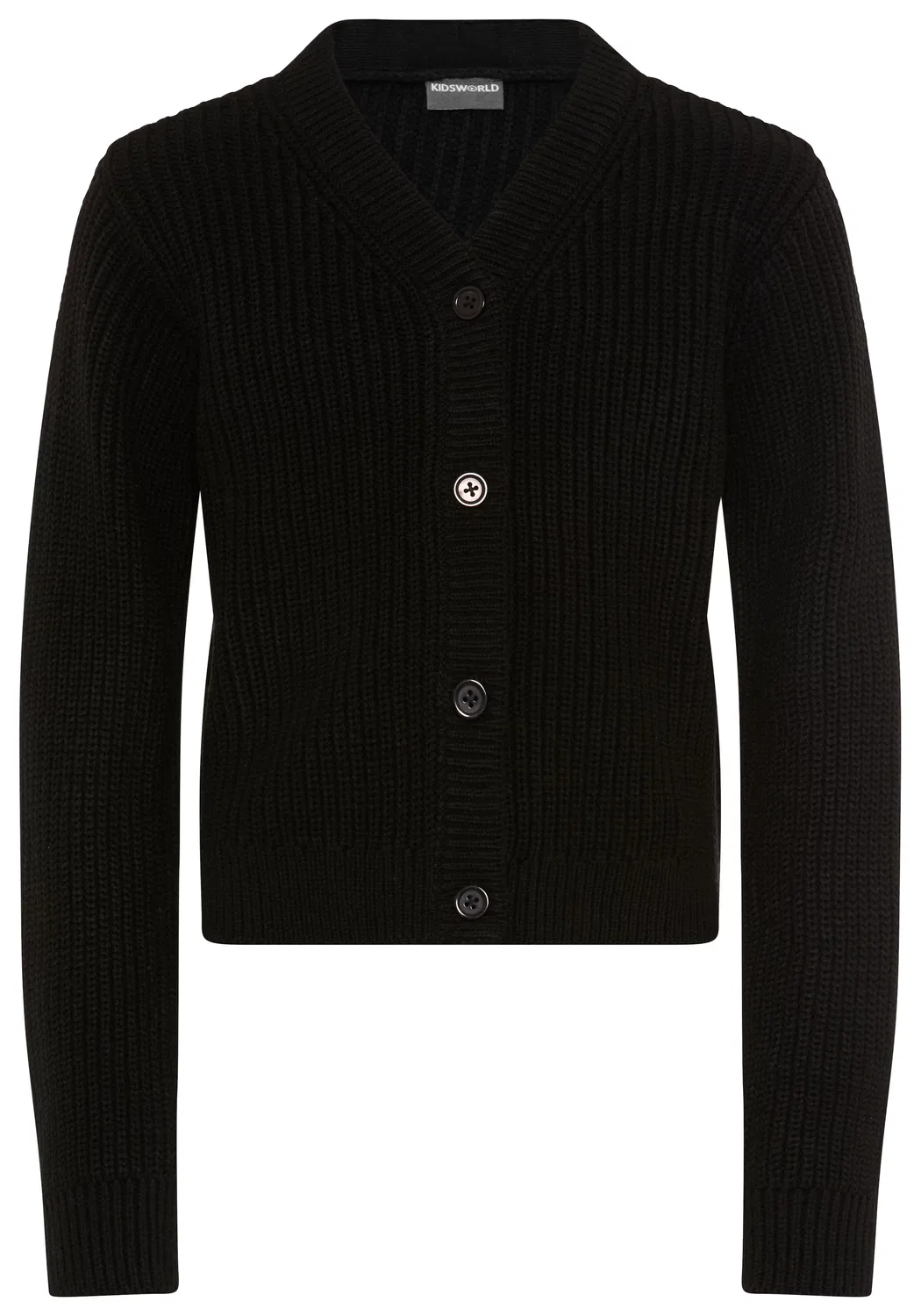 Вязаный кардиган Kidsworld, Black