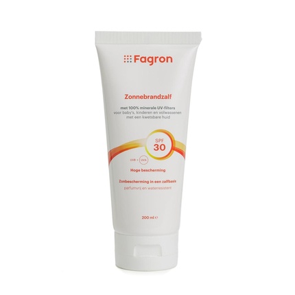 

Солнцезащитный крем Spf 30 со 100% минеральными УФ-фильтрами Fagron