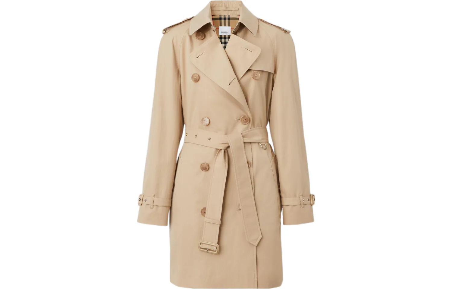 Тренч Burberry Women's Soft Tawny, весна-осень, soft tawny — фото 3