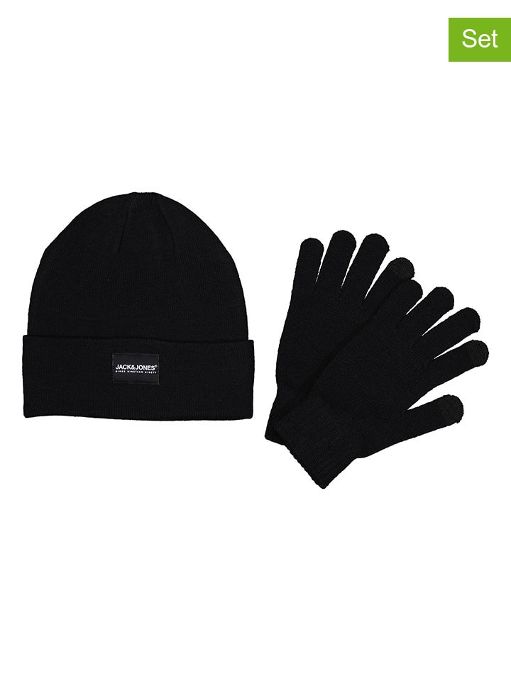 

Шапка Jack & Jones, черный