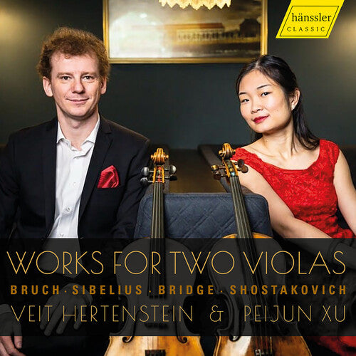 

CD диск Bruch / Sibelius / Hertenstein: Works for Two Violas