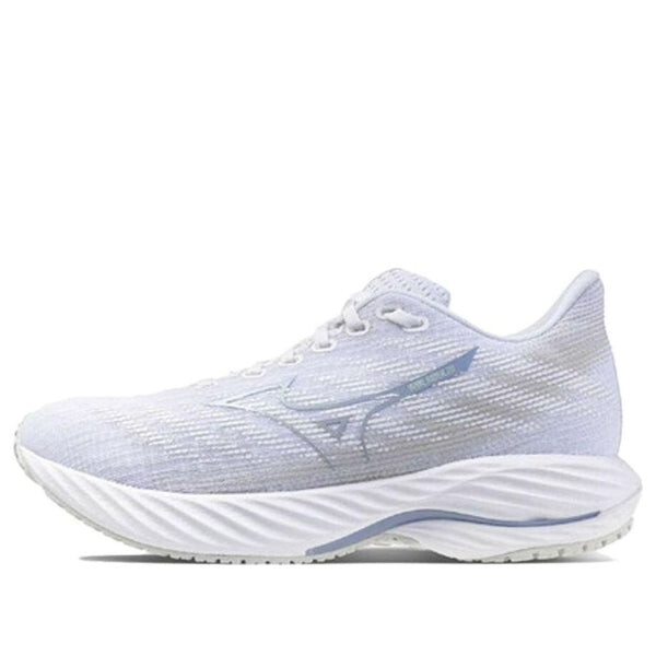 Кроссовки wave rider 28 'white silver' Mizuno, белый