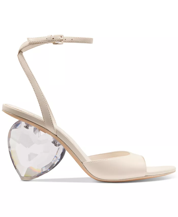Женские босоножки на каблуке Perfect Pair Heart Heel kate spade new york, коричневый/бежевый — фото 2
