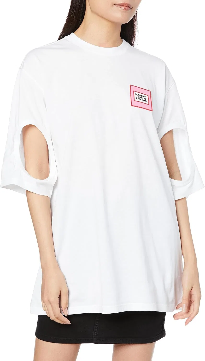 Футболка BURBERRY, женская, casual стиль, A1462