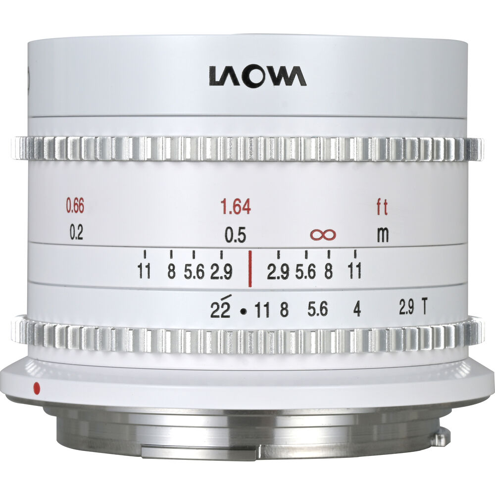 

Кинообъектив Venus Optics Laowa 9 мм T2.9 Zero-D (крепление RF, футы/метры, белый)
