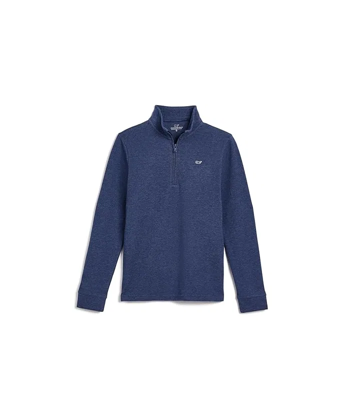 Толстовка с 1/4 застежкой-молнией Saltwater Vineyard Vines Kids, Deep Bay