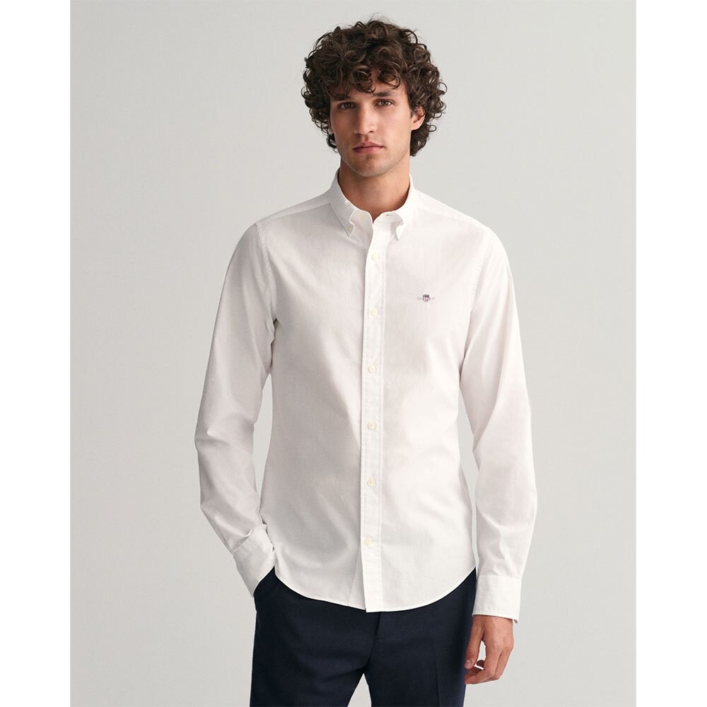 

Рубашка Gant Slim, белый