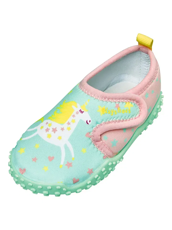 Пляжные тапочки Playshoes Mint/Бунт