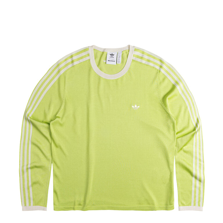 Лонгслив X Wales Bonner Wb Knit Longsleeve Tee Adidas, желтый