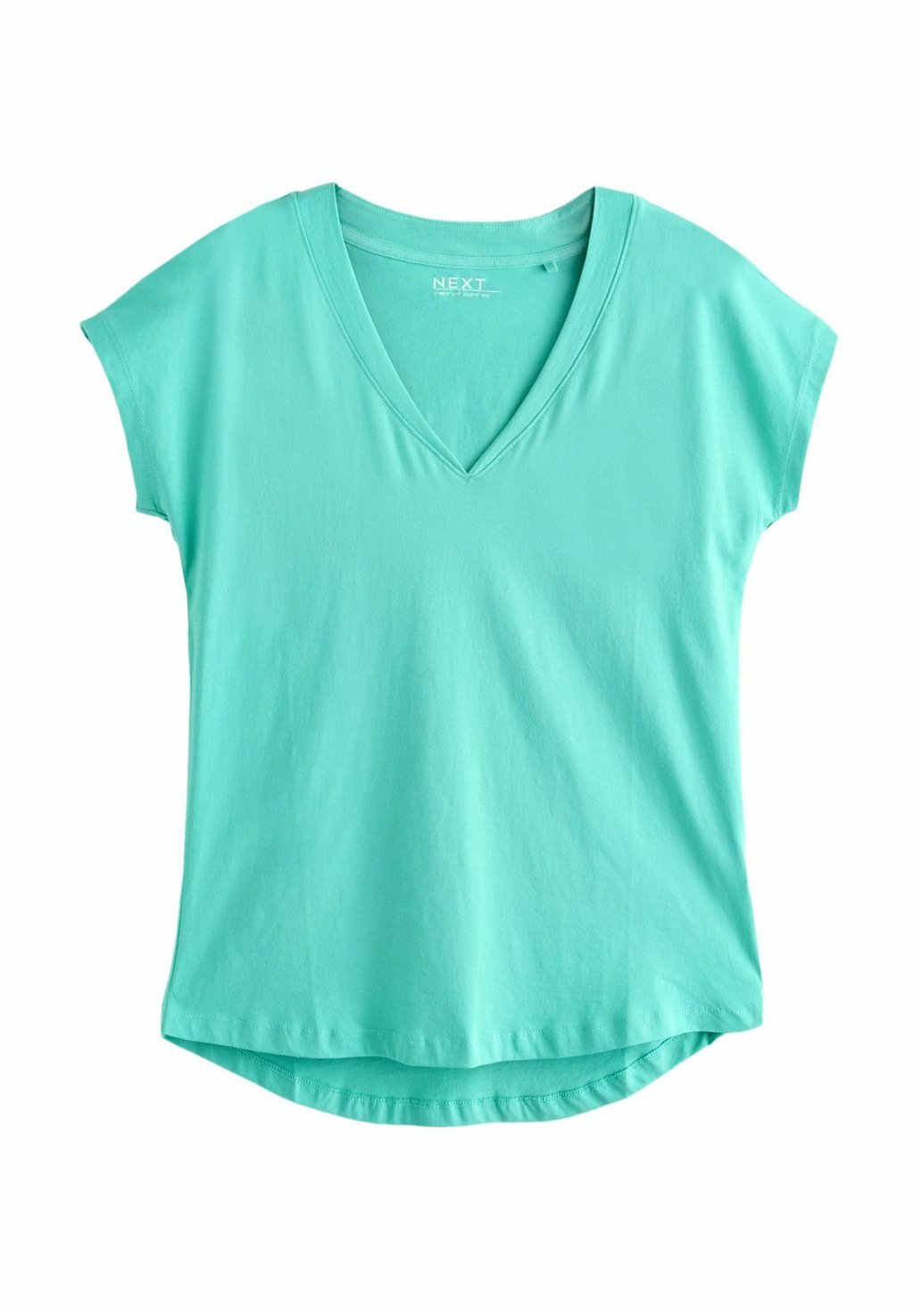 

Базовая футболка V-NECK RICH CAP SLEEVE Next, синий