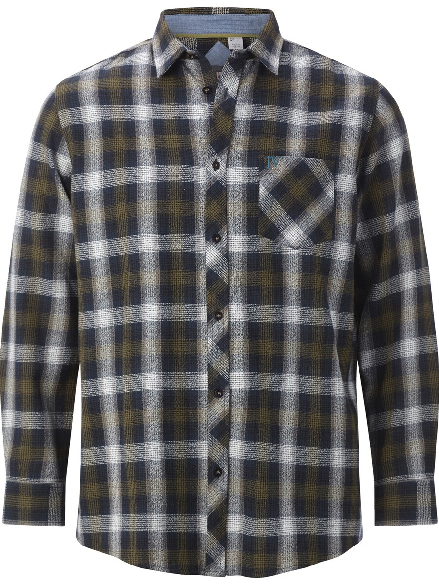 

Рубашка на пуговицах Comfort fit Jan Vanderstorm Olafgard, Dark blue