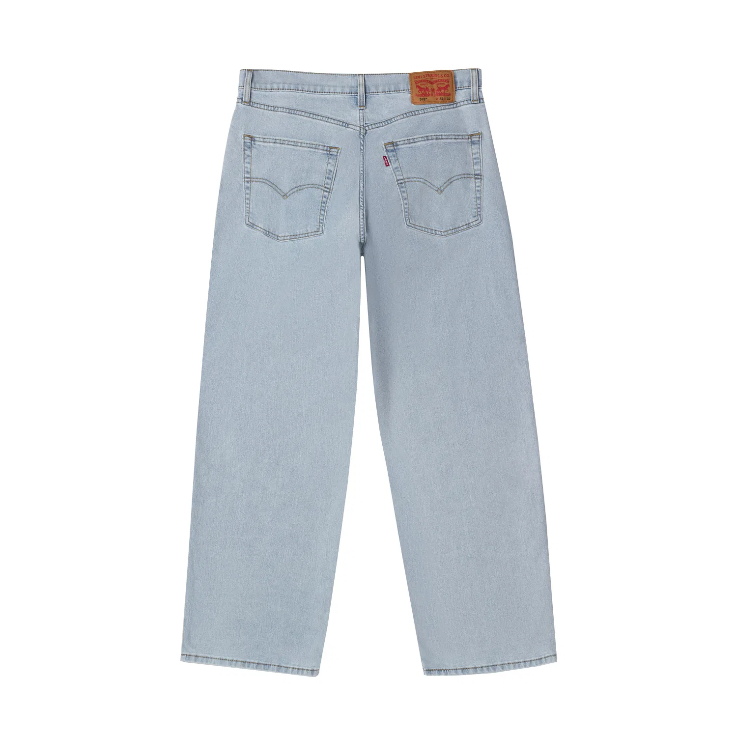 Джинсы Ice Cool Series мужские light blue, широкие Levis — фото 3