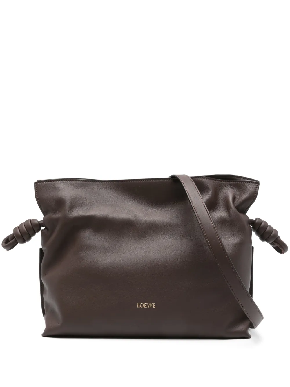 

Клатч Flamenco LOEWE, коричневый