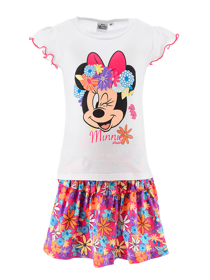 

Футболка MINNIE MOUSE, цвет weiß/pink/bunt