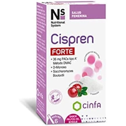 

Cispren Forte NS травяная добавка 6 конвертов Ns Cinfa