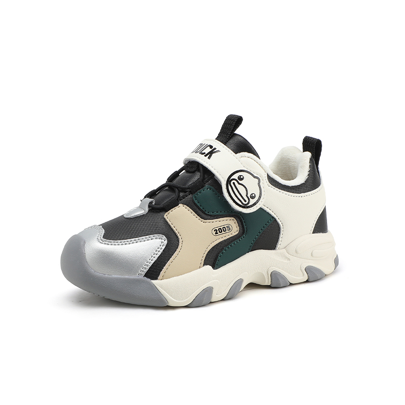 B.Duck Желтые утиные повседневные кроссовки Kids' Low top с амортизацией и термоэффектом — фото 3