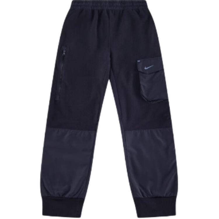 Nike Спортивная одежда Therma-FIT вязаные спортивные штаны black подростки — фото 3
