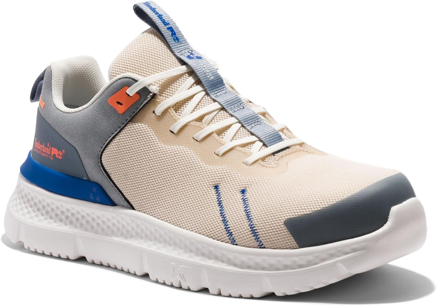 

Timberland PRO мужские ботинки Setra с композитным защитным носком, Tan/Blue