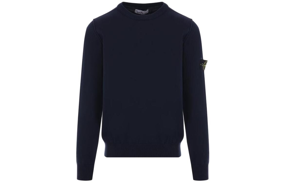 

Толстовка мужская темно-синяя Stone Island, темно-синий