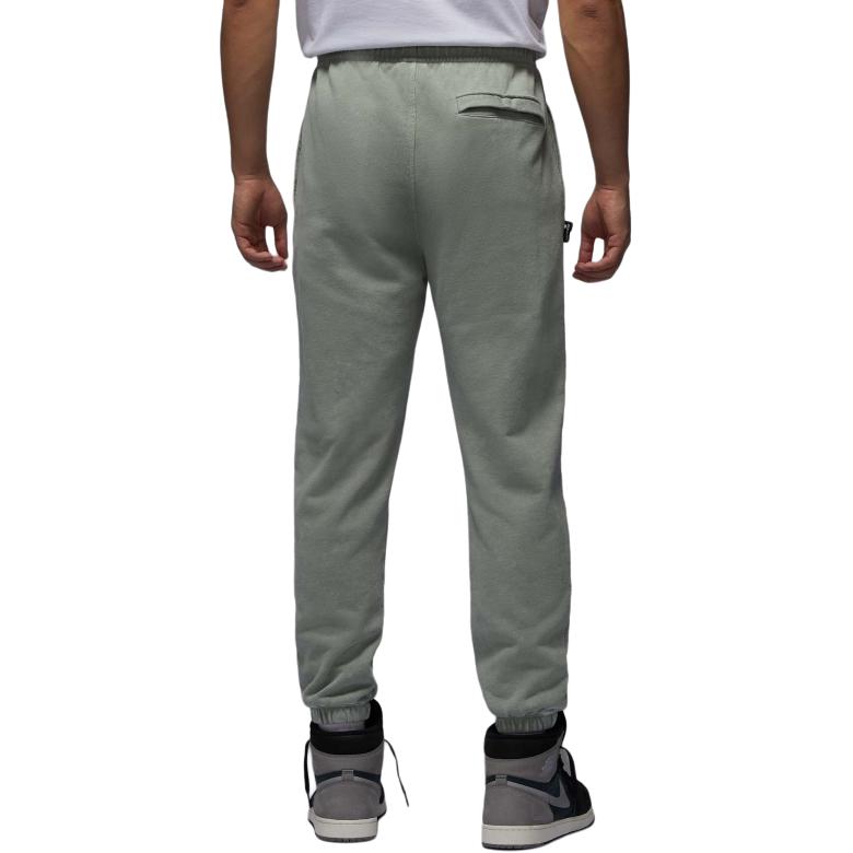 Jordan Спортивные брюки FLC для мужчин серо-зеленые — фото 4