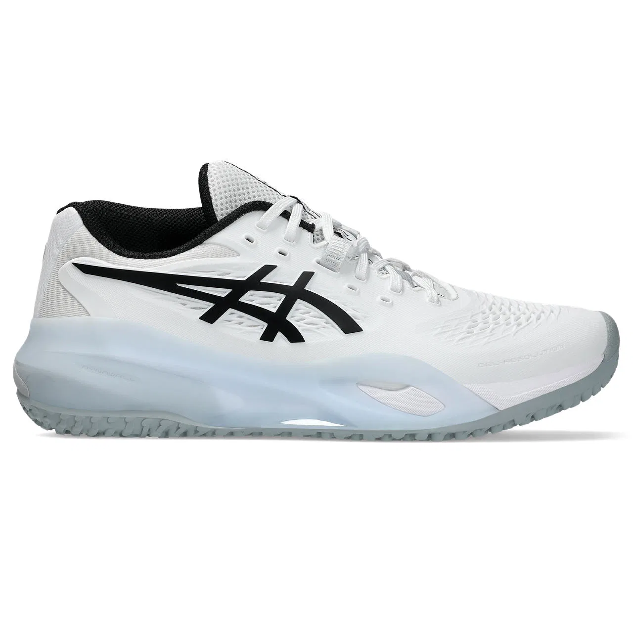 Мужские теннисные кроссовки «GEL-RESOLUTION 10 OC» от ASICS, White/Black — фото 3