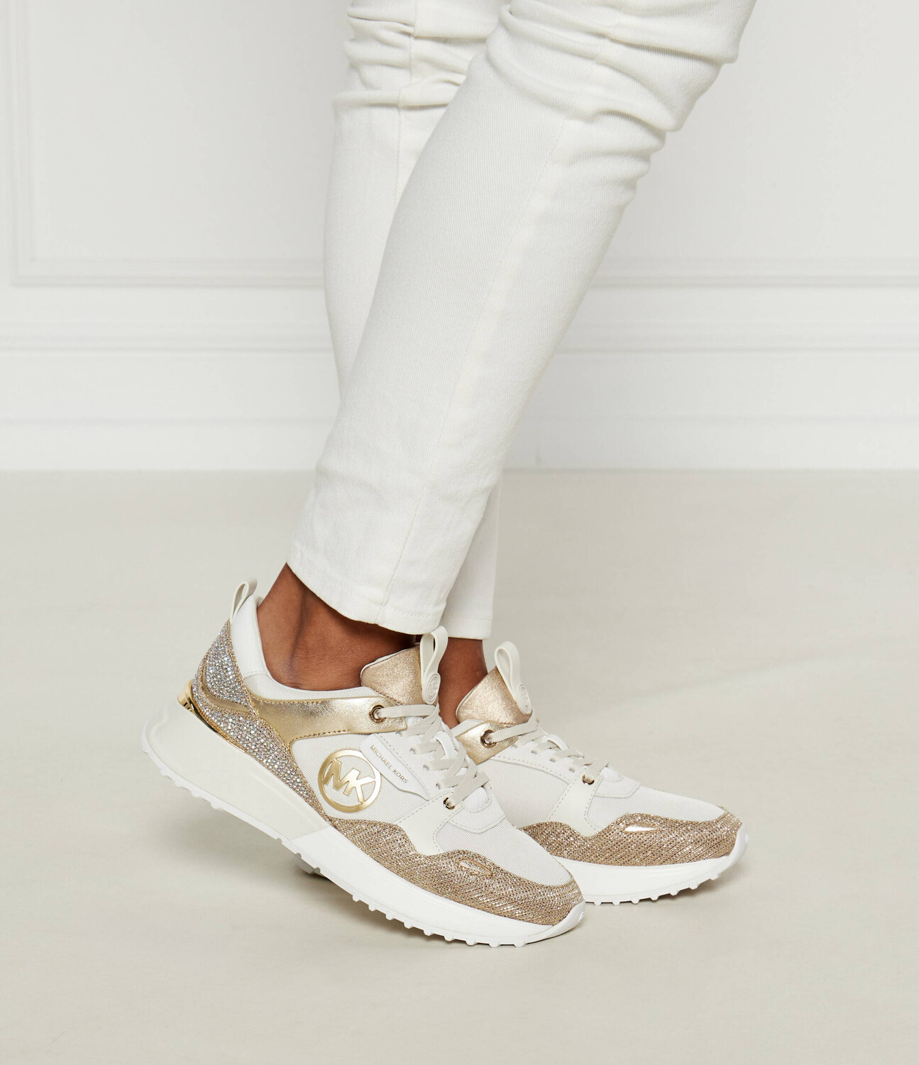 Кеды Michael Kors, золотой — фото 2