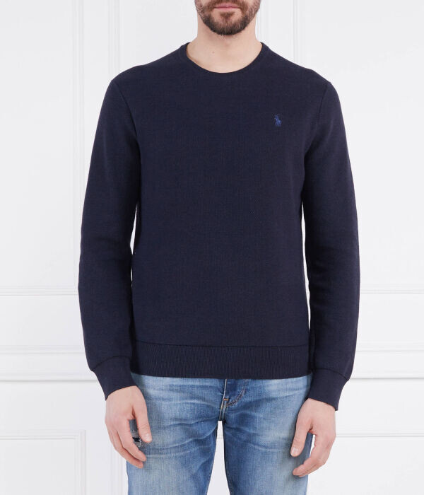 

Свитер Polo Ralph Lauren Regular Fit с логотипом, синий