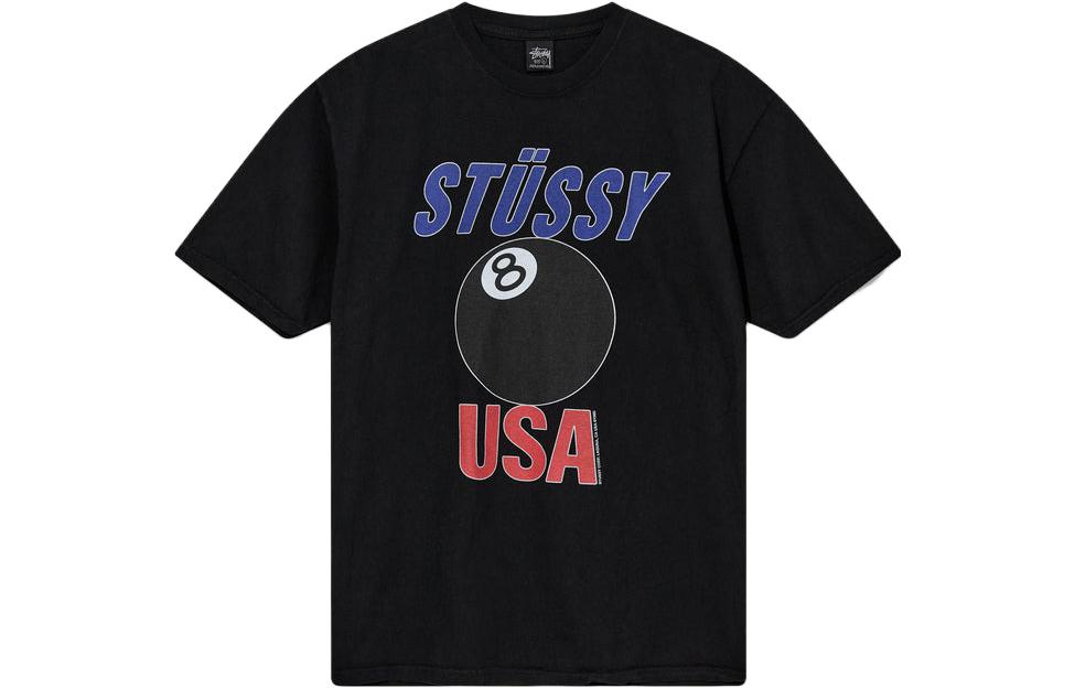 

Футболка с пигментным окрашиванием в США Stussy, желтый