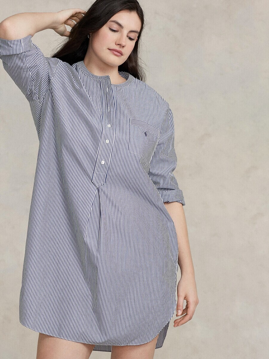 Ночная рубашка Polo Ralph Lauren Nightgown Tunic, синий — фото 4