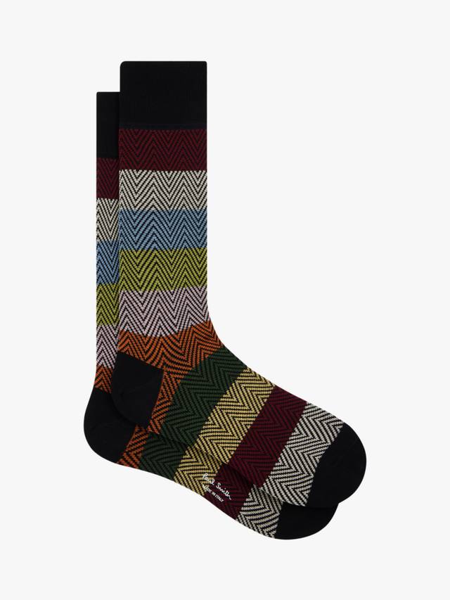 

Носки из хлопковой смеси с узором "ёлочка" Paul Smith